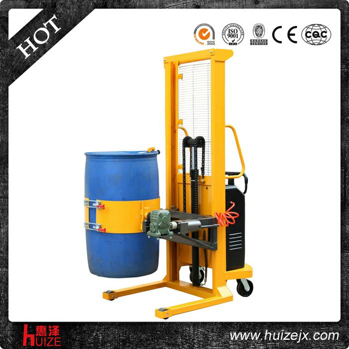 半電動(dòng)多功能油桶車（單門(mén)架，夾塑桶）