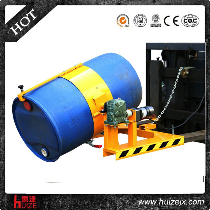 叉車專用倒桶機(jī)具（塑鐵桶，電翻轉(zhuǎn)）