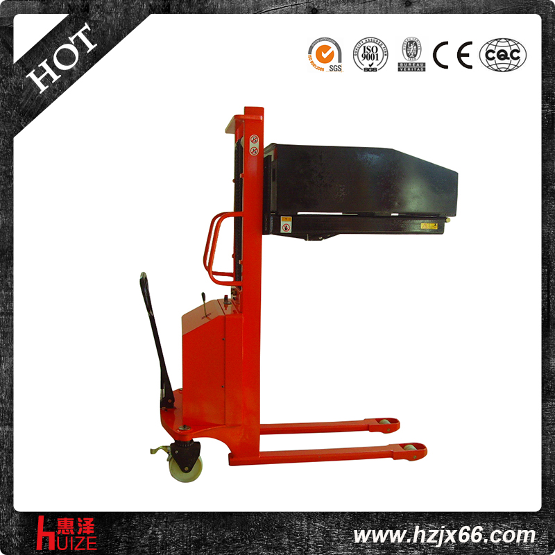 翻轉倒料半電動堆高車 翻轉倒料半電動堆高車