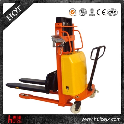 稱重半電動(dòng)堆高車 稱重半電動(dòng)堆高車