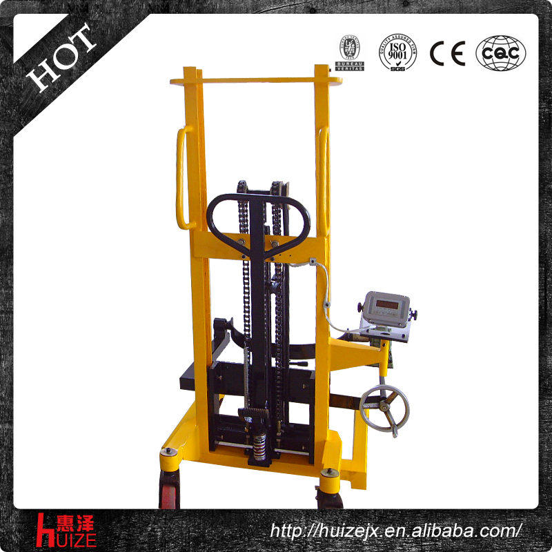 稱重可傾油桶車 稱重可傾油桶車