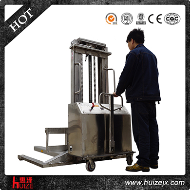 半電動堆高車(不銹鋼寬腿) 半電動堆高車(不銹鋼寬腿)
