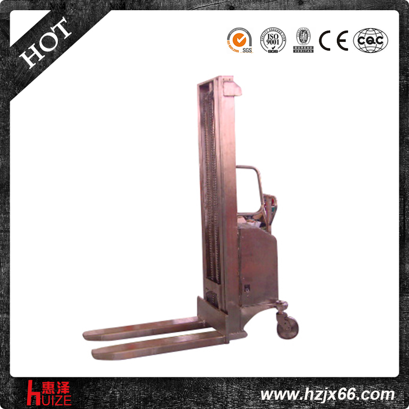 半電動(dòng)堆高車(chē)(不銹鋼304材質(zhì)) 半電動(dòng)堆高車(chē)(不銹鋼304材質(zhì))