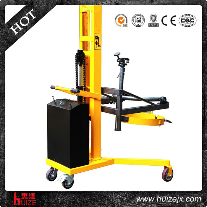 半電動(dòng)油桶車（直角腿，夾鐵桶翻轉(zhuǎn)）2