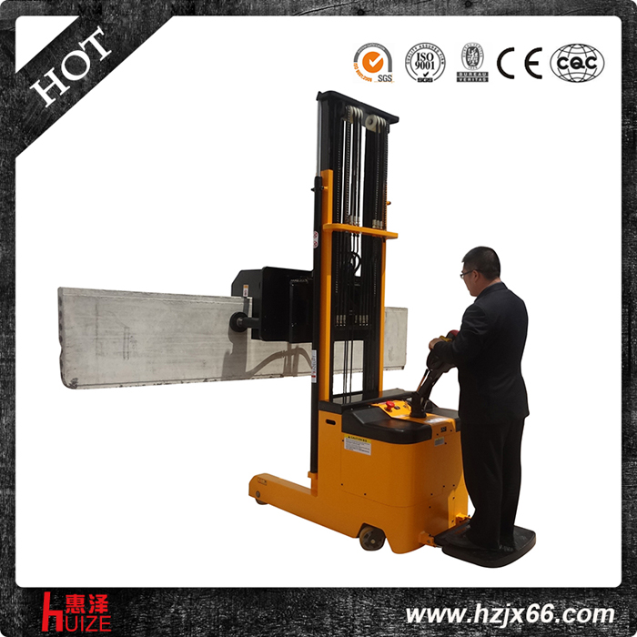 石膏板樓板專用全電動(dòng)堆高車(chē)(夾抱翻轉(zhuǎn)90度式) 石膏板樓板專用全電動(dòng)堆高車(chē)(夾抱翻轉(zhuǎn)90度式)