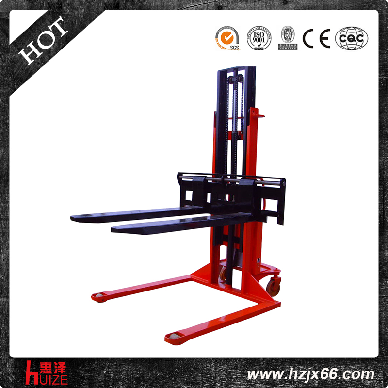 寬腿式半電動堆高車 寬腿式半電動堆高車